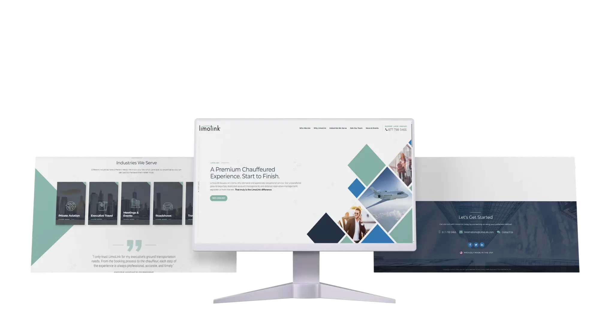 LimoLink – Premium Chauffeur Booking Platform screenshot 1