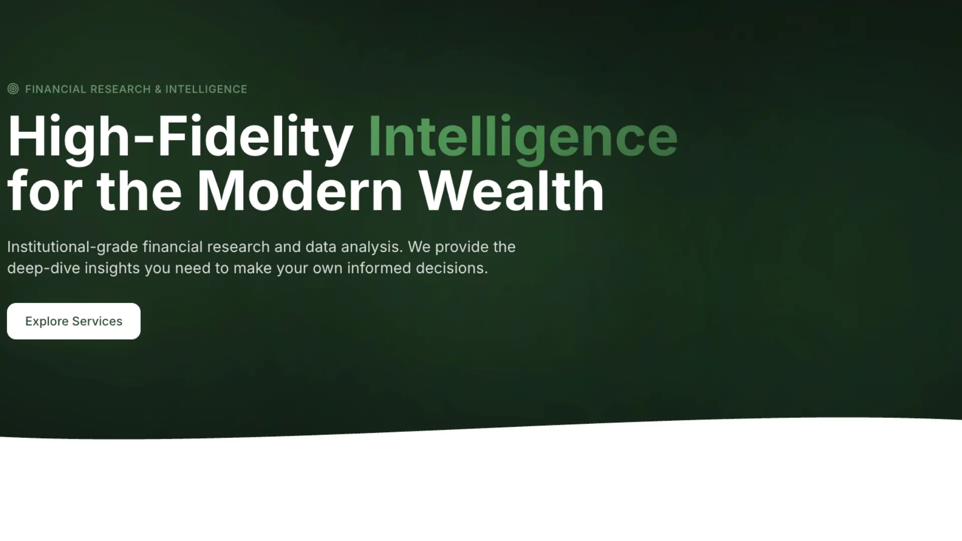 Svapta Wealth – Financial Advisory Website